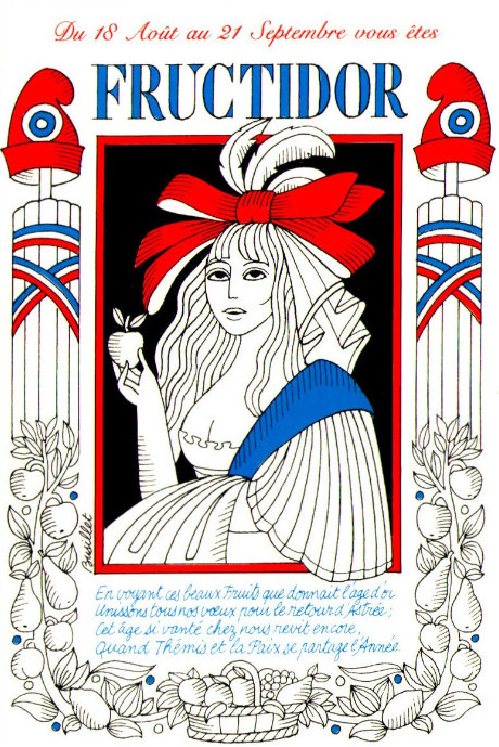 FRUCTIDOR 18 AOUT AU 21 SEPTEMBRE
