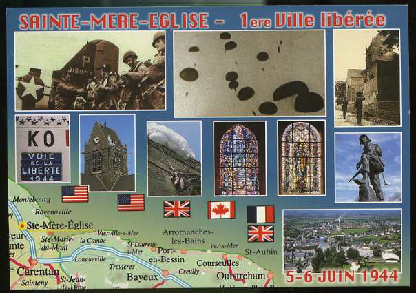 Sainte Mere Eglise 5 And 6 Juin 1944 