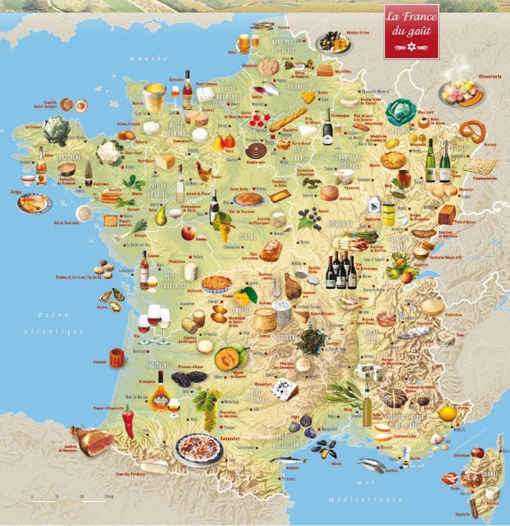 FRANCE : SPECIALITES CULINAIRES